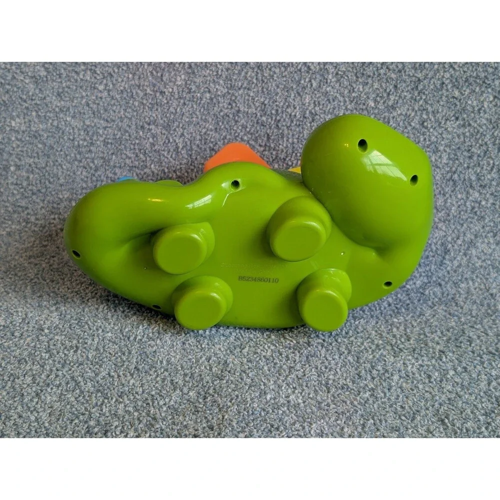 Learning Resources Steggy The Fine Motor Dinosaur Number Color Shape Sorter Toy